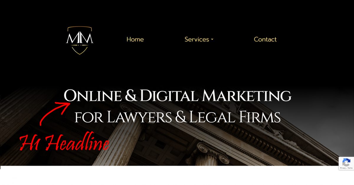 H1 Headlines for Law Firm SEO